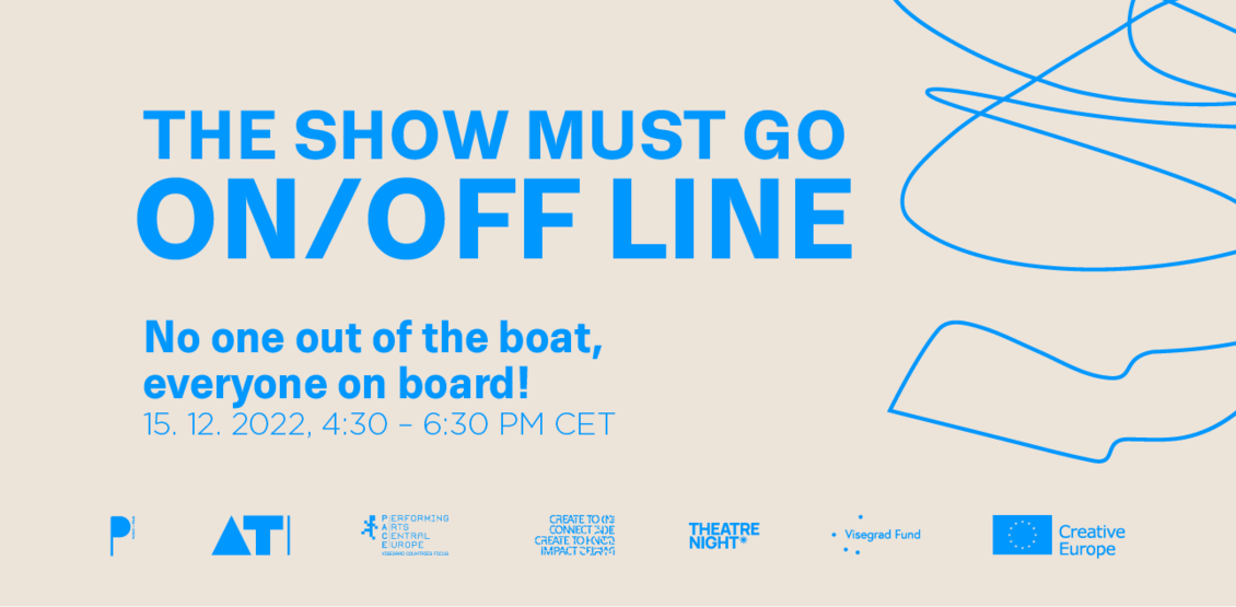 The Show Must Go ON/OFFLINE // No one out of the boat, everyone on ...